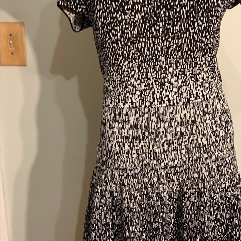 Black and white knit dress - Picture 3 of 8